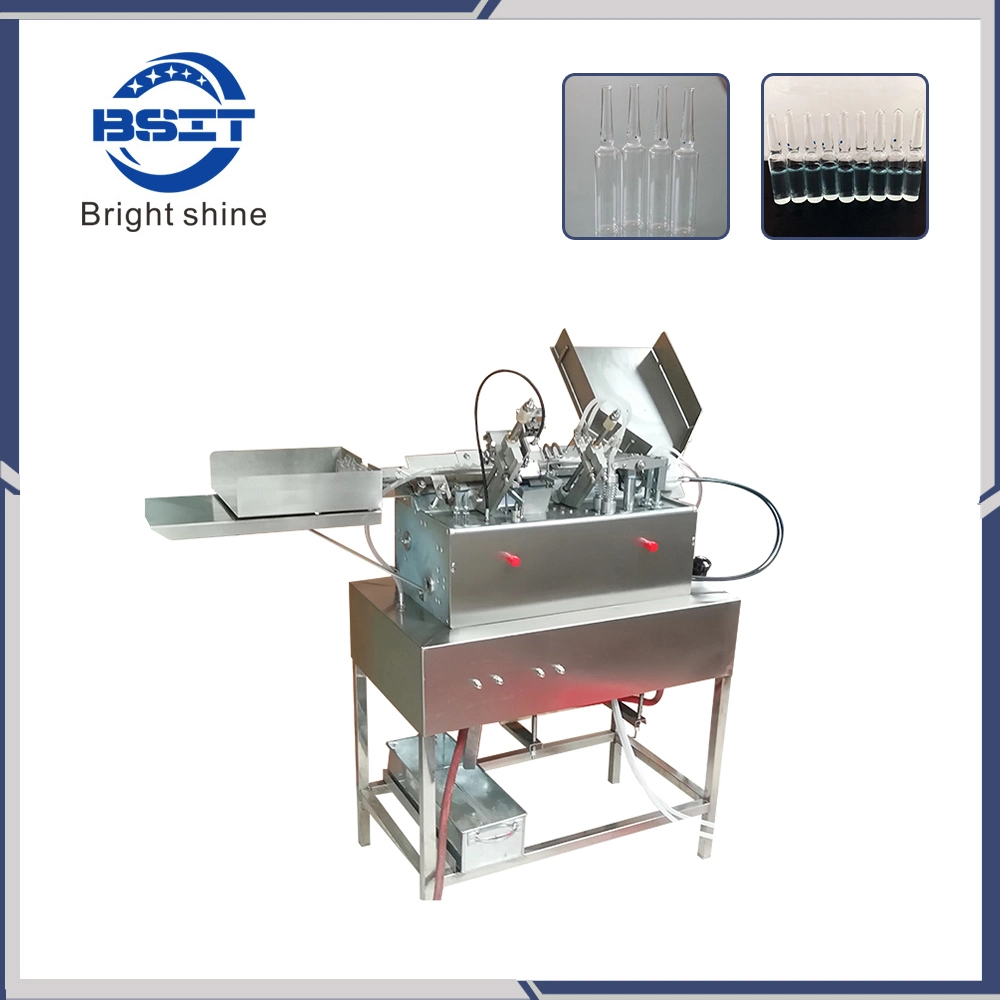 5-10ml Pharmaceutical Injecting Ampoule Filling Sealing Machine with Button Control