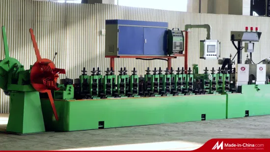 Máquina para fabricar tubos de fluido Yongjian Máquina para soldar tubos de acero inoxidable 201 de extrusión 304 Ss Línea de producción de tubos de cobre para soldadura Yongshunfa