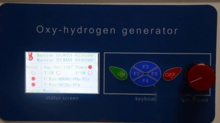 Soldadora de gas Hho de cuarzo de fusión con llama de oxihidrógeno